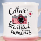 Collect Beautiful Moments Camera Ceramic Mug