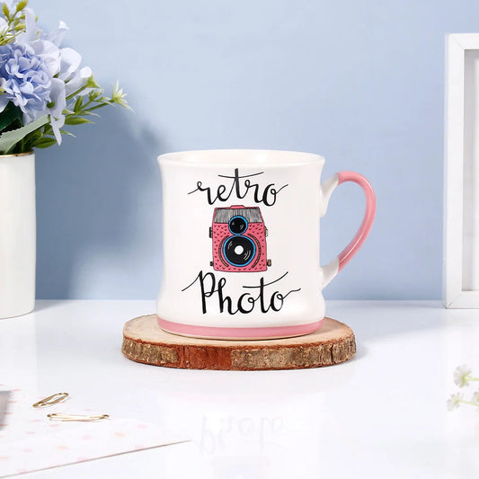 Retro Photo Camera Ceramic Mug