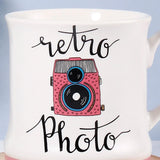 Retro Photo Camera Ceramic Mug
