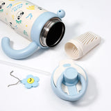 Panda Print Sipper Tumbler with Handle
