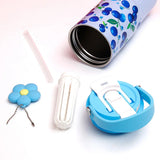 Blueberry Print Sipper Tumbler