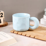 Bee Charm Pastel Blue Ceramic Mug