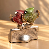 Owl Couple Polyresin Showpiece