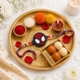 Set of 2 Spiderman Kids Rakhi with Cadbury Chocolates | Rakhi Gift for Children