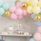 Pastel Candy Balloon Garland Arch Decor