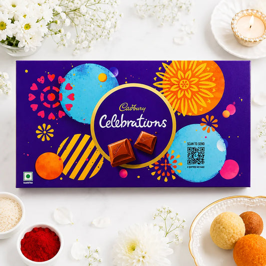 Set of 2 Spiderman Kids Rakhi with Cadbury Chocolates | Rakhi Gift for Children