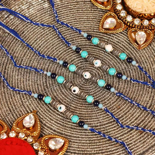 Evil Eye Rakhi Set of 5