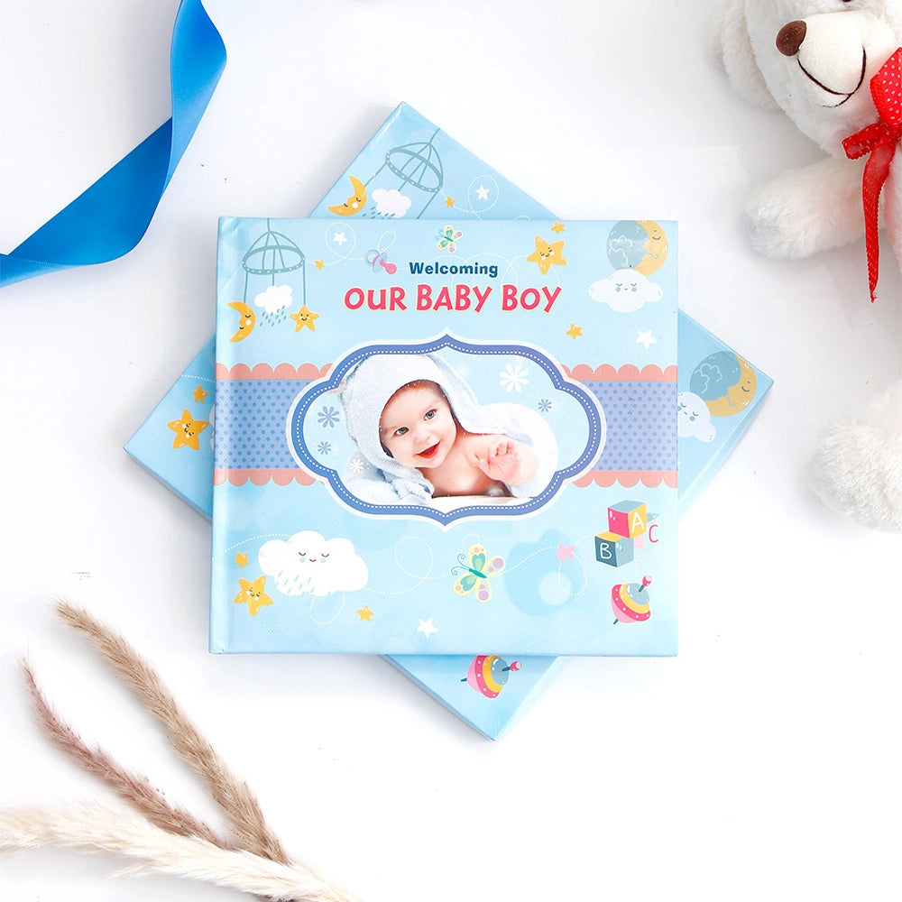 Welcoming Our Baby Boy Record Book