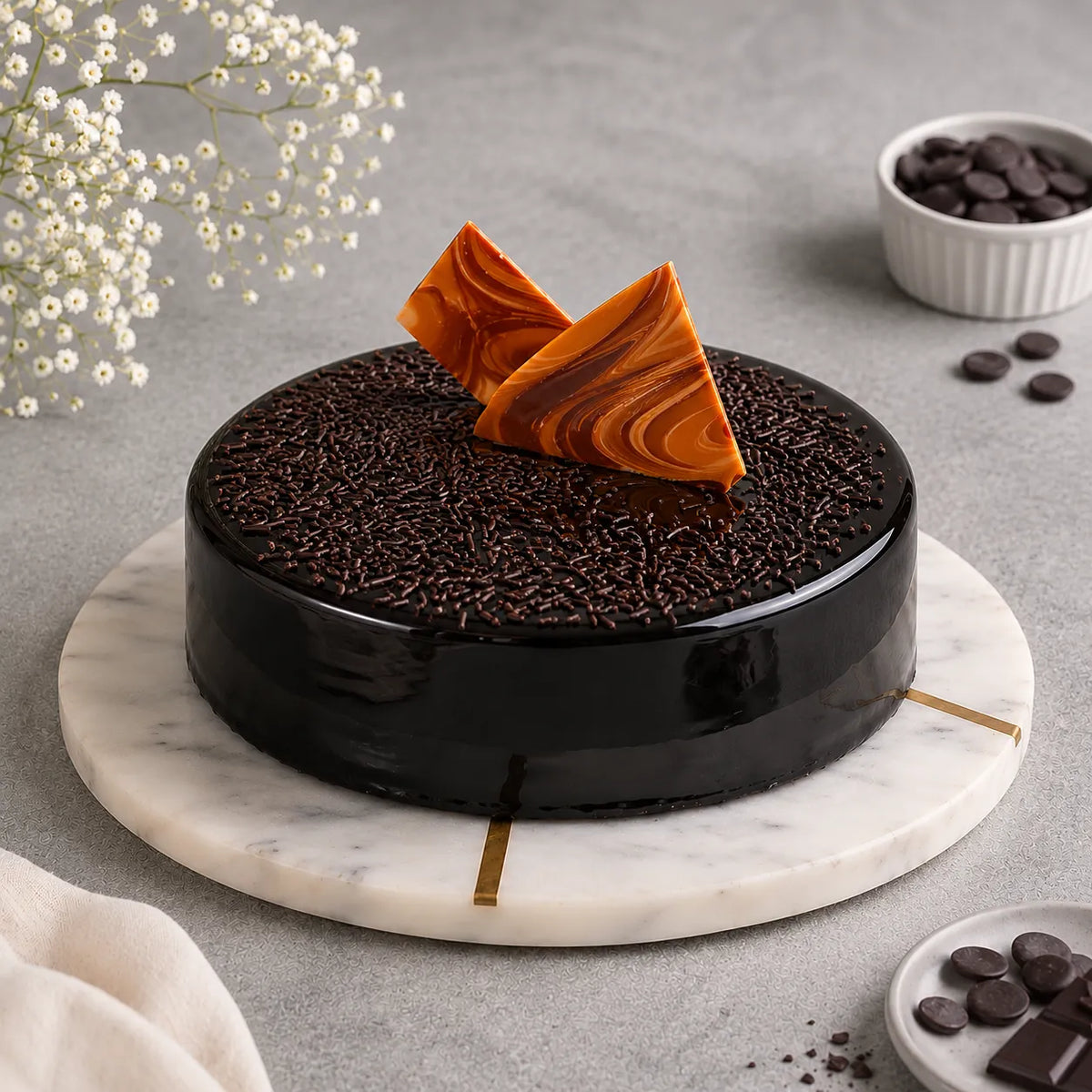 Dark Truffle Royale Cake