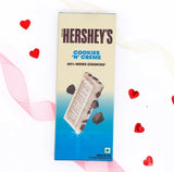 Crystal Beaded Lumba Rakhi with Hershey's Cookies 'N' Creme