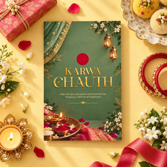 Bond Of Love Karva Chauth Personalised Greeting Card