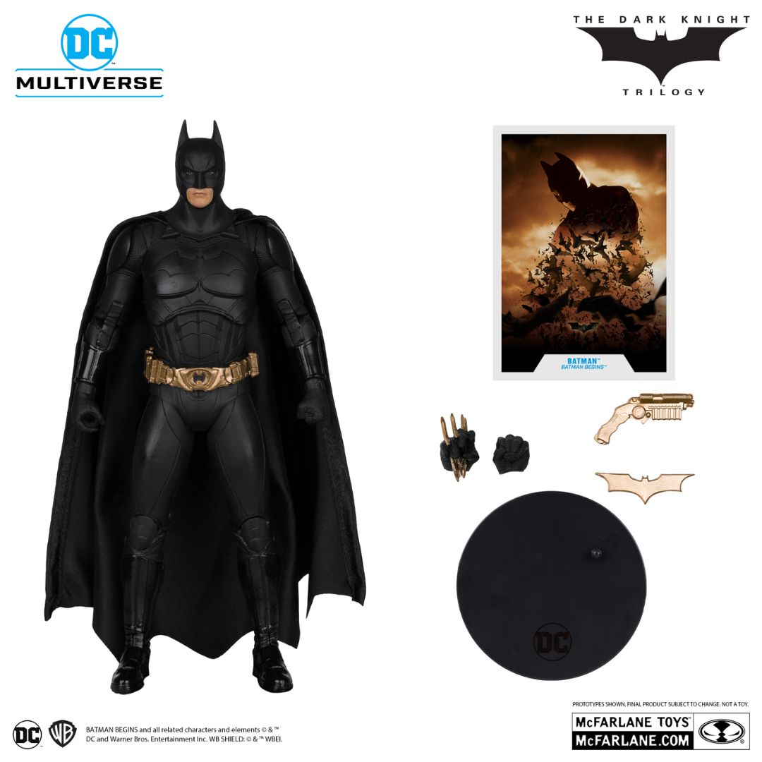 Batman (Batman Begins) DC Multiverse Action Figure By Mcfarlane Toys