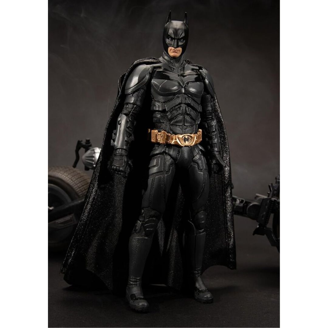 Batpod With Batman (The Dark Knight) DC Multiverse By Mcfarlane Toys