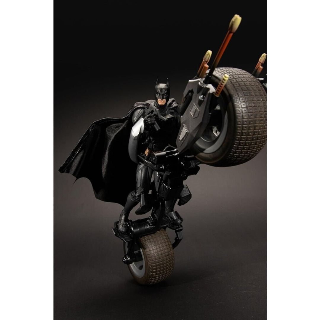 Batpod With Batman (The Dark Knight) DC Multiverse By Mcfarlane Toys