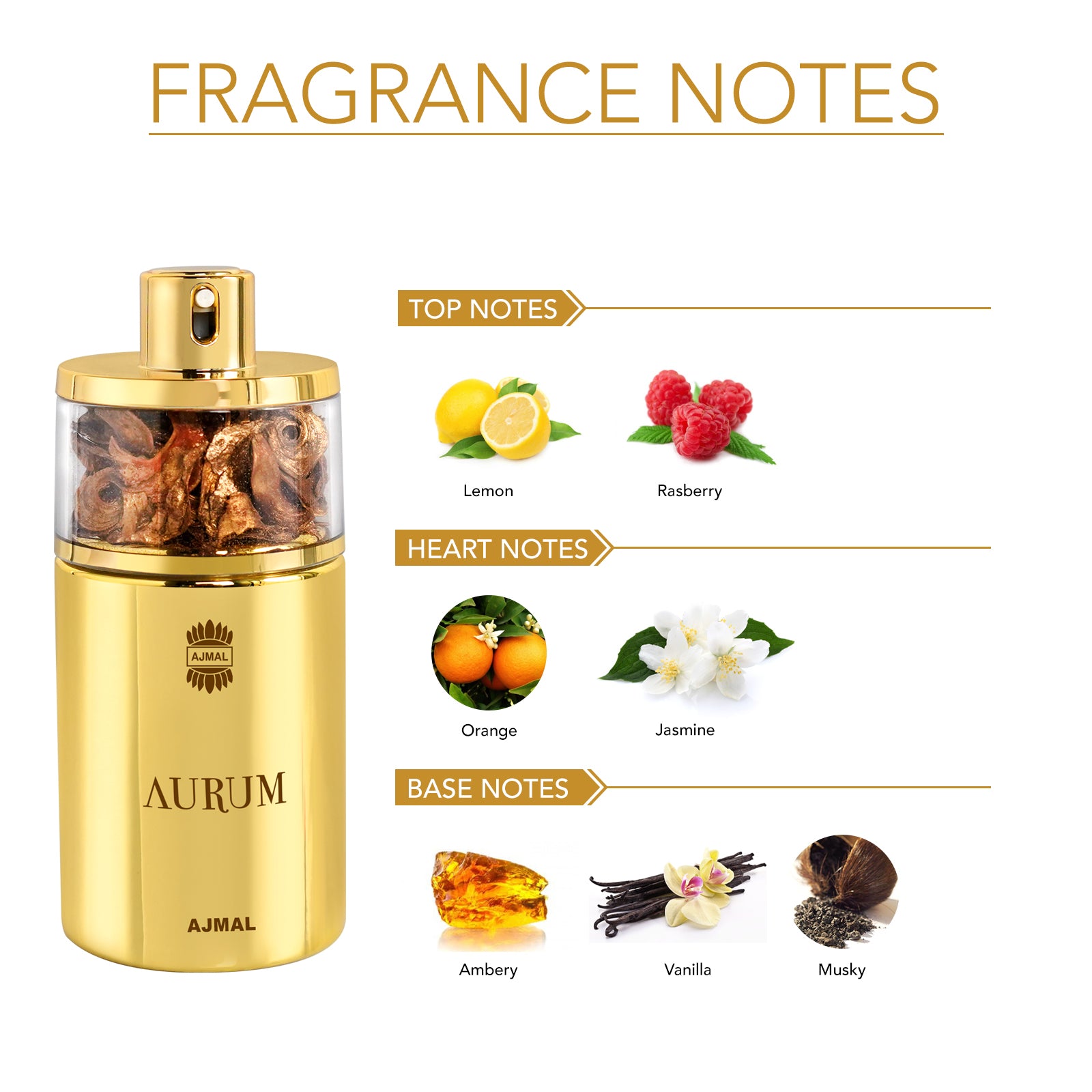 Ajmal Aurum Luxury Perfume 75 ML