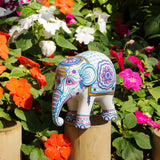 Indian Blues Elephant Statue | By Elephant Parade