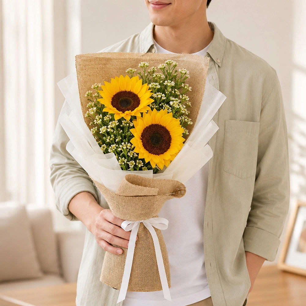 Fresh Sunflower Bouquet
