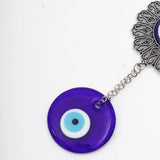Silver Nazar Amulet Evil Eye Wall Hanging