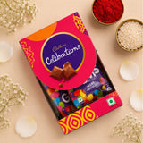 Pearl Beads Rakhi with Cadbury Chocolates | Elegant Rakhi Gift Set
