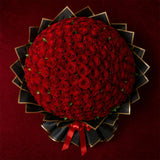 250 Red Roses in Premium Paper Grand Bouquet - Ultimate Anniversary Gift