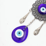 Boho Charm Double Evil Eye Wall Hanging