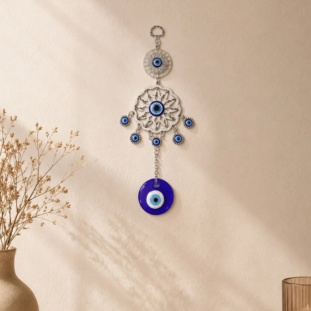 Cascading Nazar Evil Eye Wall Hanging