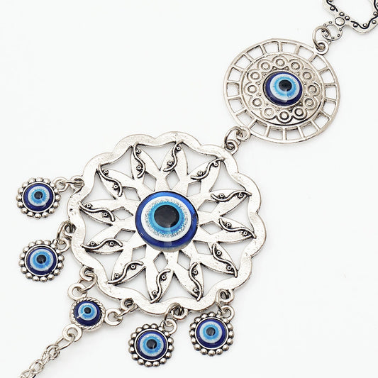 Cascading Nazar Evil Eye Wall Hanging