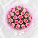 Send Pink Rose Bouquet Online - Same Day Delivery | Archies