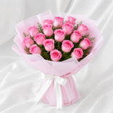 Send Pink Rose Bouquet Online - Same Day Delivery | Archies