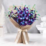 Orchid Flower in Jute Wrap - Same Day Delivery | Archies