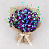 Orchid Flower in Jute Wrap - Same Day Delivery | Archies
