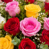 Mix Roses Arrangement - Elegant Flower Bouquet Gift | Archies