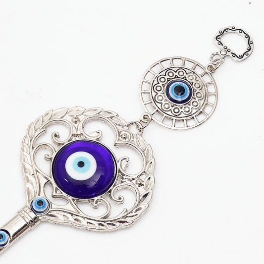 Protective Key Amulet Evil Eye Wall Hanging