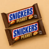 Set of 2 Pearl Rakhi with Snickers Chocolate Bars | Rakhi Sweet Gift