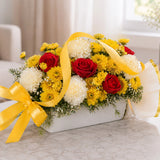 Roses and Carnations Flower