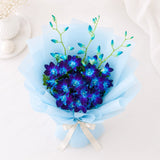 3 Blue Orchid Exotic Bouquet
