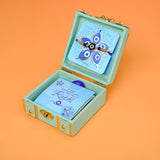 Protective Evil Eye Rakhi in Trunk Box