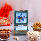 Mint Rakhi Trunk Box with Dry Fruits Gift Set Gift Set