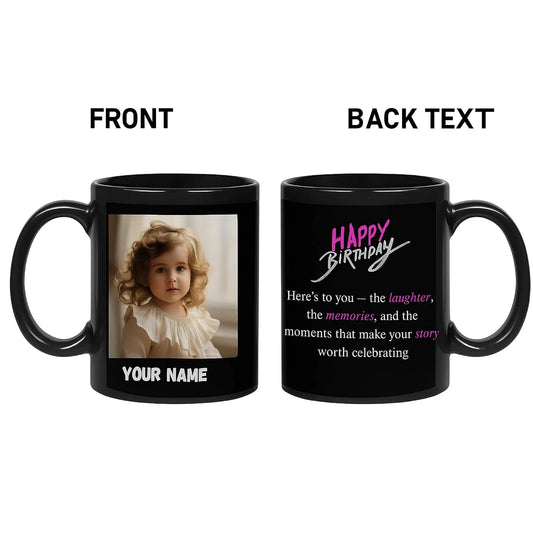 Personalized Photo Mug with Name