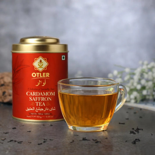 OTLER Masala Cardamom Saffron Black Tea - 100g