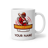 Personalized Cricket Lover Mug with Name