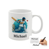 Personalized Cricket Mug with Name