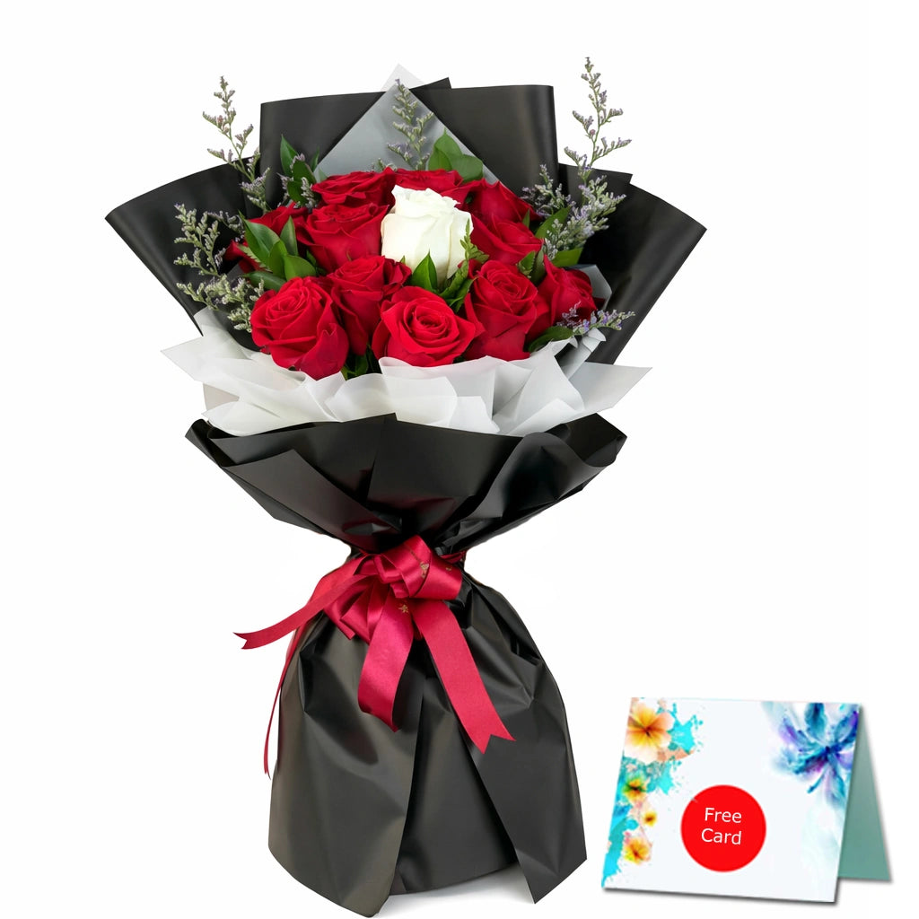 Flower Crush Roses Hand Bouquet