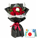 Flower Crush Roses Hand Bouquet