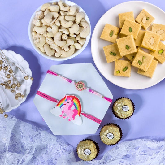 Magnificent 2 Set of Rakhi Hamper