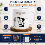 Personalized Friendship Day Coffee Mug with 2 Custom Names