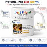 Personalized Best Friend Photo Mug