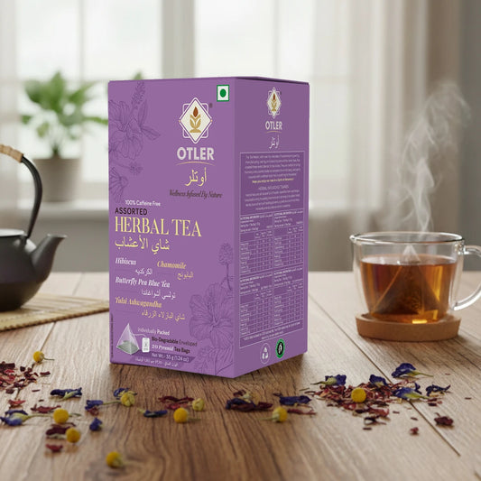 OTLER Assorted Herbal Tea - 4 Flavours