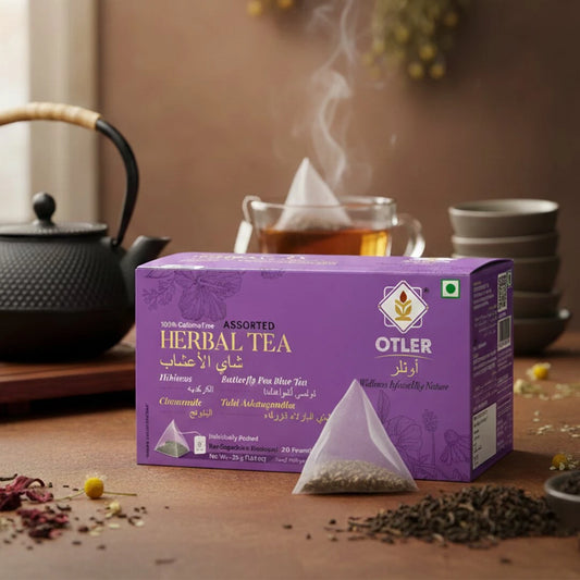 OTLER Assorted Herbal Tea - 4 Flavours