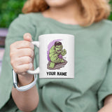 Personalized Hulk-Themed Ceramic Mug 350 ml
